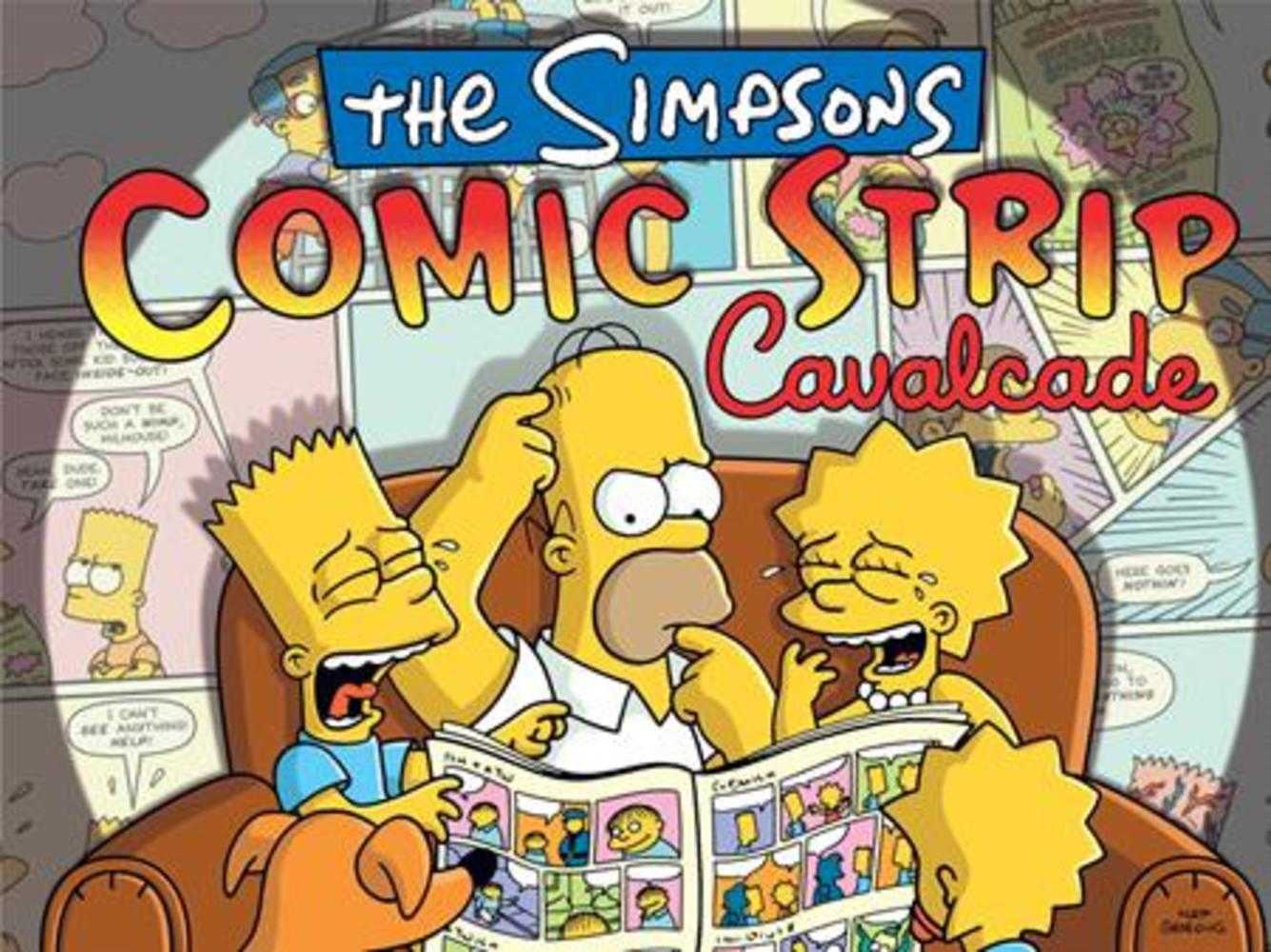 Simpsons Comic Strip Cavalcade Hardcover | BD Cosmos
