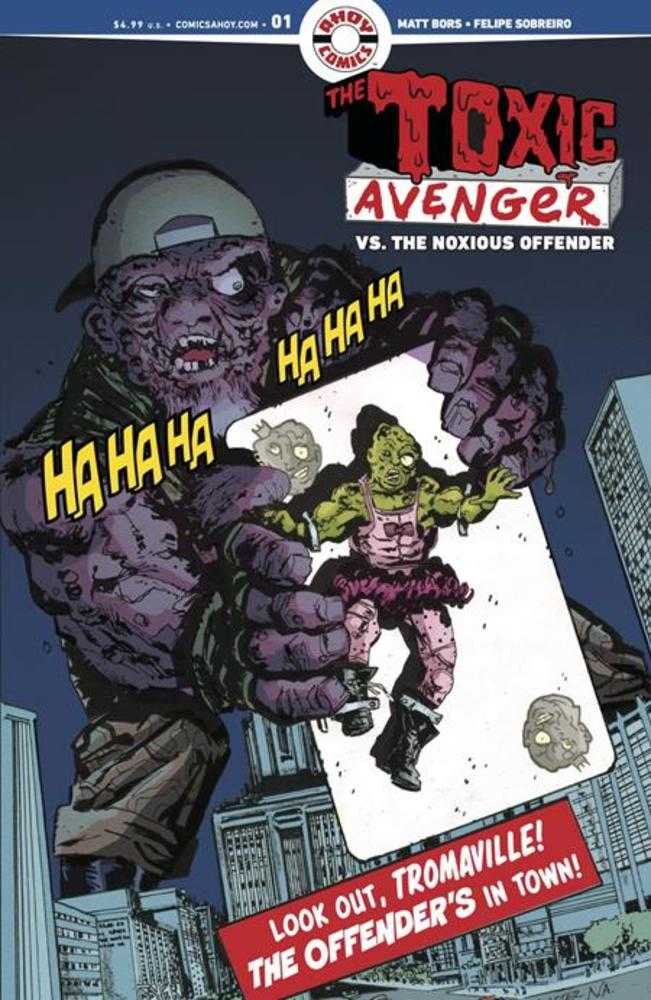 Toxic Avenger vs The Noxious Offender #1 [Of 5] Ahoy B 1:3 Scott Homage 10/07/2026 | BD Cosmos