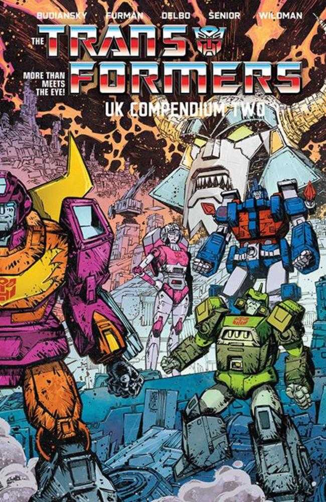 Transformers Uk Compendium TPB Book 02 Jorge Corona & Mike Spicer Cover | BD Cosmos