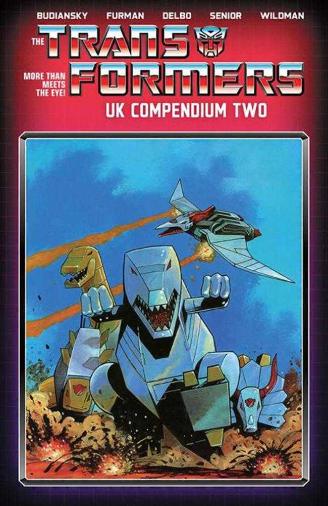 Transformers Uk Compendium TPB Book 02 Direct Market Exclusive Jeff Anderson Cover | BD Cosmos