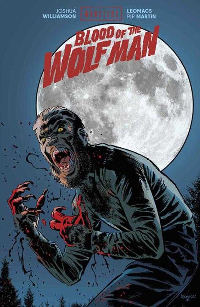 Universal Monsters Blood Of The Wolf Man Hardcover Leomacs Cover (Mature) | BD Cosmos