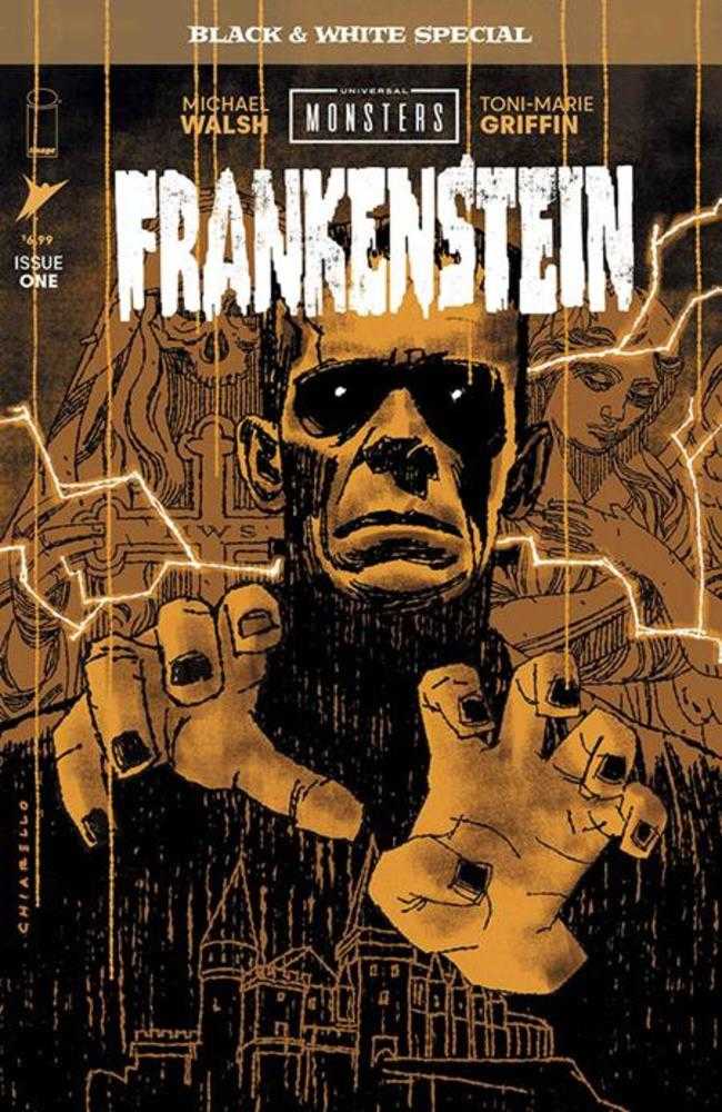 Universal Monsters Frankenstein B&W Special #1 [Of 2] Image B Chiarello 10/14/2026 | BD Cosmos