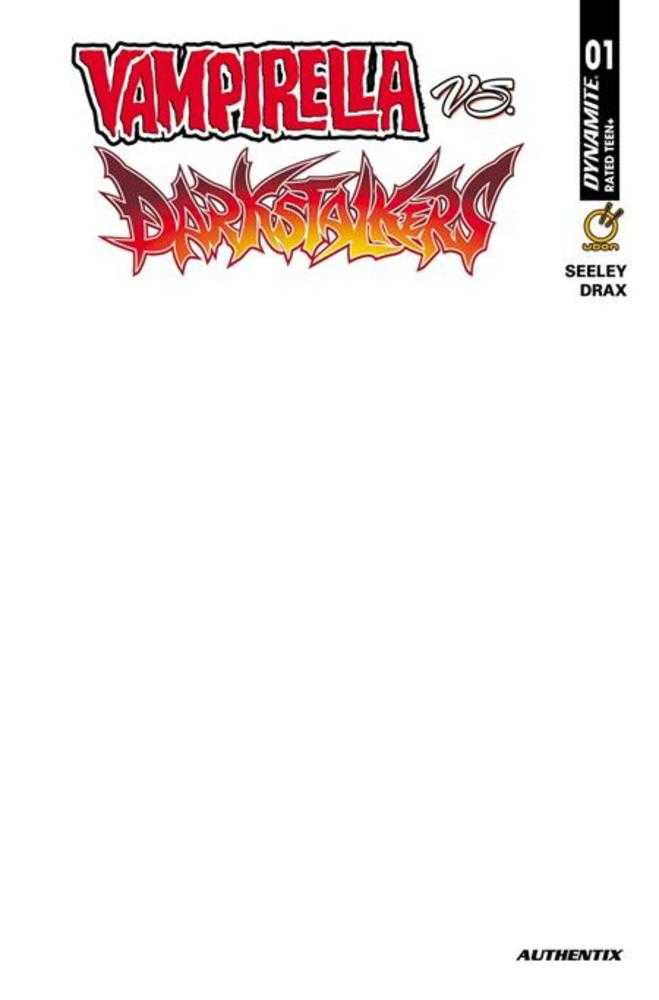 Vampirella vs Darkstalkers Special #1 [One Shot] DYNAMITE F Blank 10/07/2026 | BD Cosmos