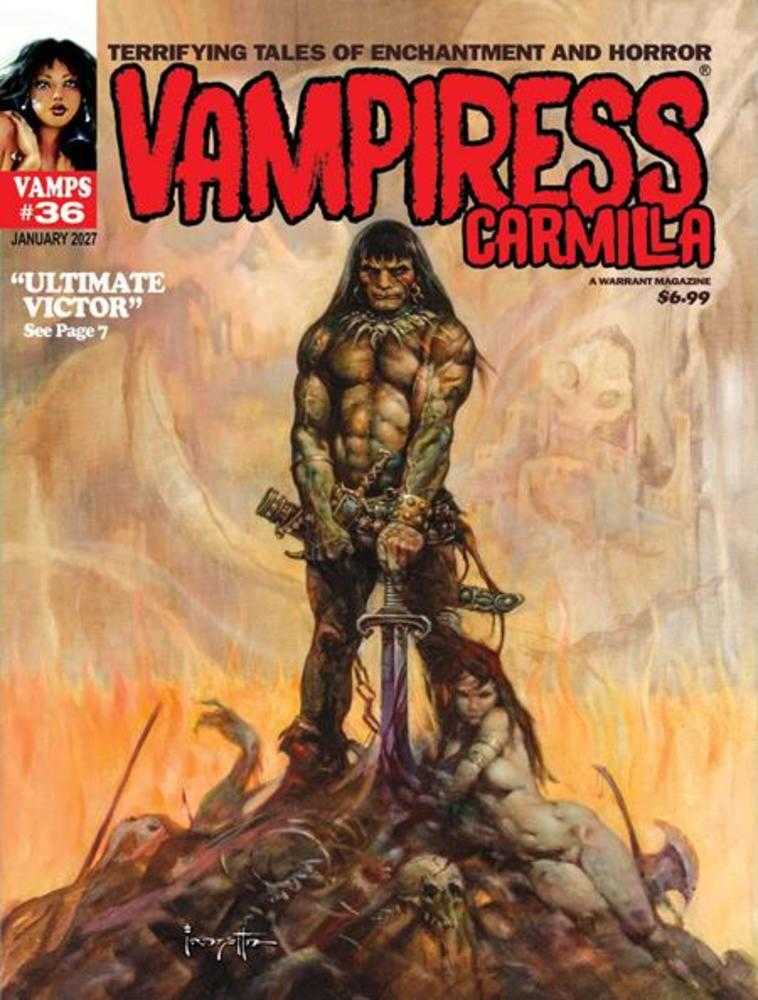 Vampiress Carmilla Magazine #36 Massive 10/28/2026 | BD Cosmos