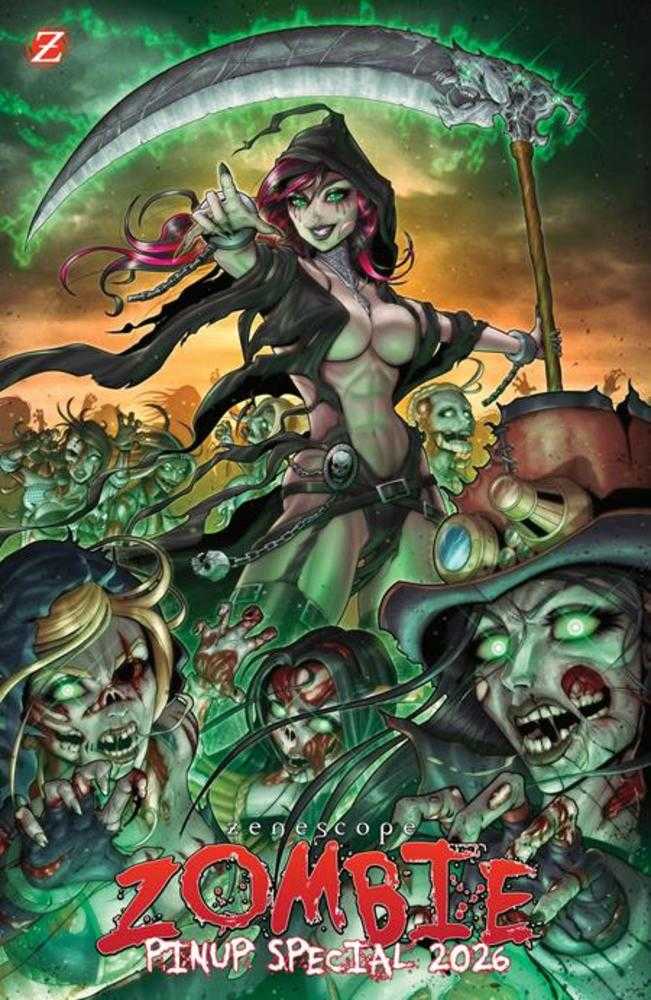 Zenescope Zombie Pinup Special 2026 [One Shot] Zenescope B Cardigrade 10/21/2026 | BD Cosmos