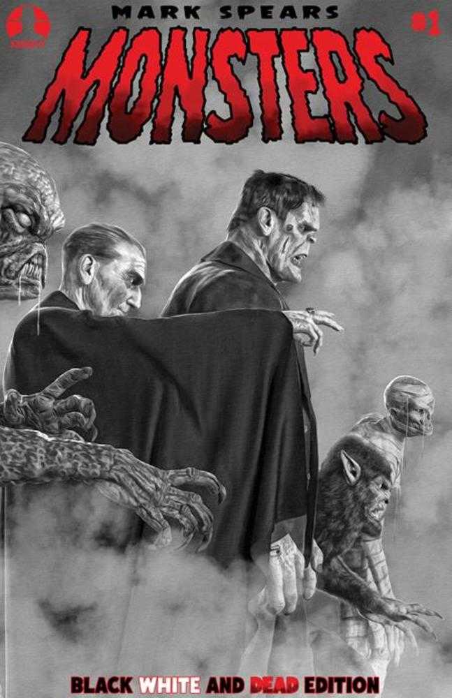 Mark Spears Monsters #1 EXPOSSE 7 Th Printing B&W 09/16/2026 | BD Cosmos