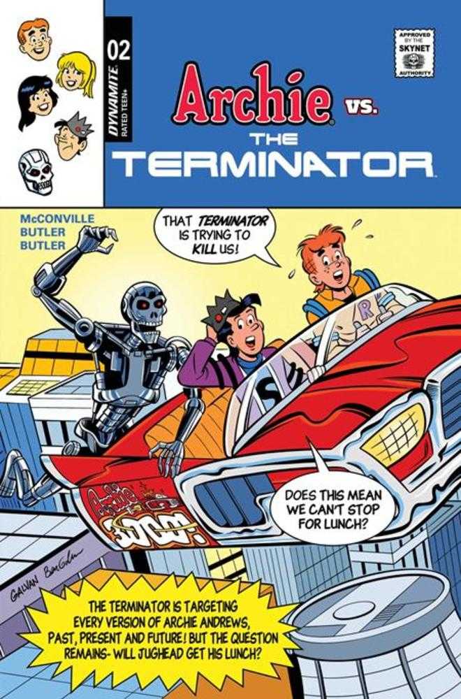 Archie vs The Terminator #2 Dynamite D Galvan 11/04/2026 | BD Cosmos