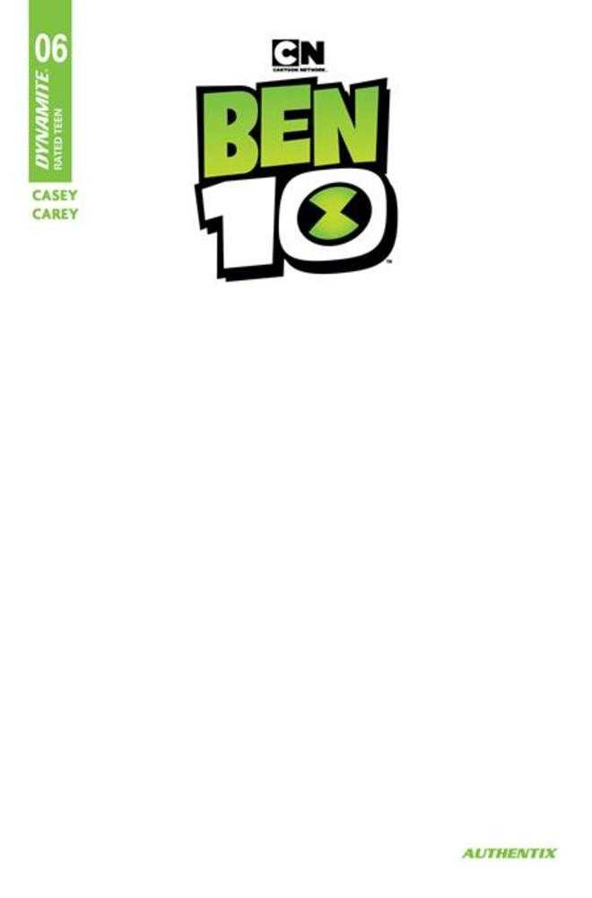 Ben 10 #6 Dynamite F Blank 11/04/2026 | BD Cosmos