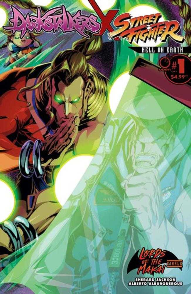 Darkstalkers X Street Fighter Hell On Earth #1 UDON B Cruz 11/04/2026 | BD Cosmos