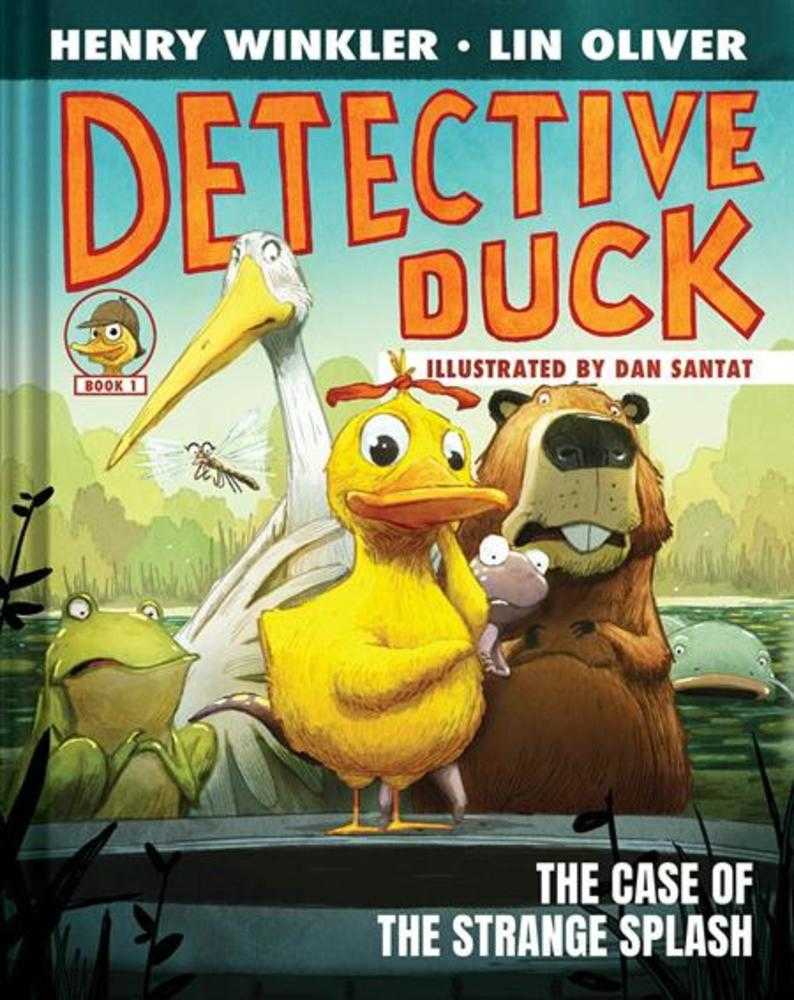 Detective Duck Illustrated Novel Hardcover Volume 01 The Case Of The Strange Splash | BD Cosmos