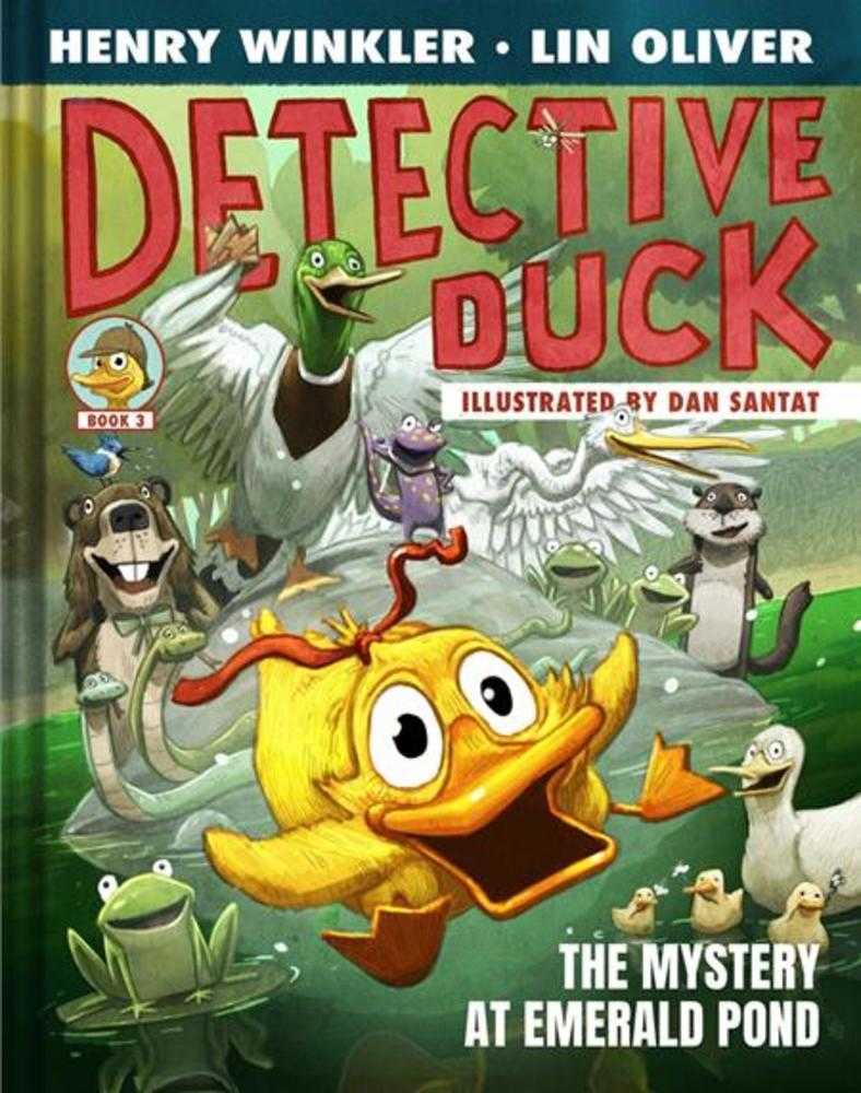 Detective Duck Illustrated Novel Hardcover Volume 03 The Mystery At Emerald Pond | BD Cosmos