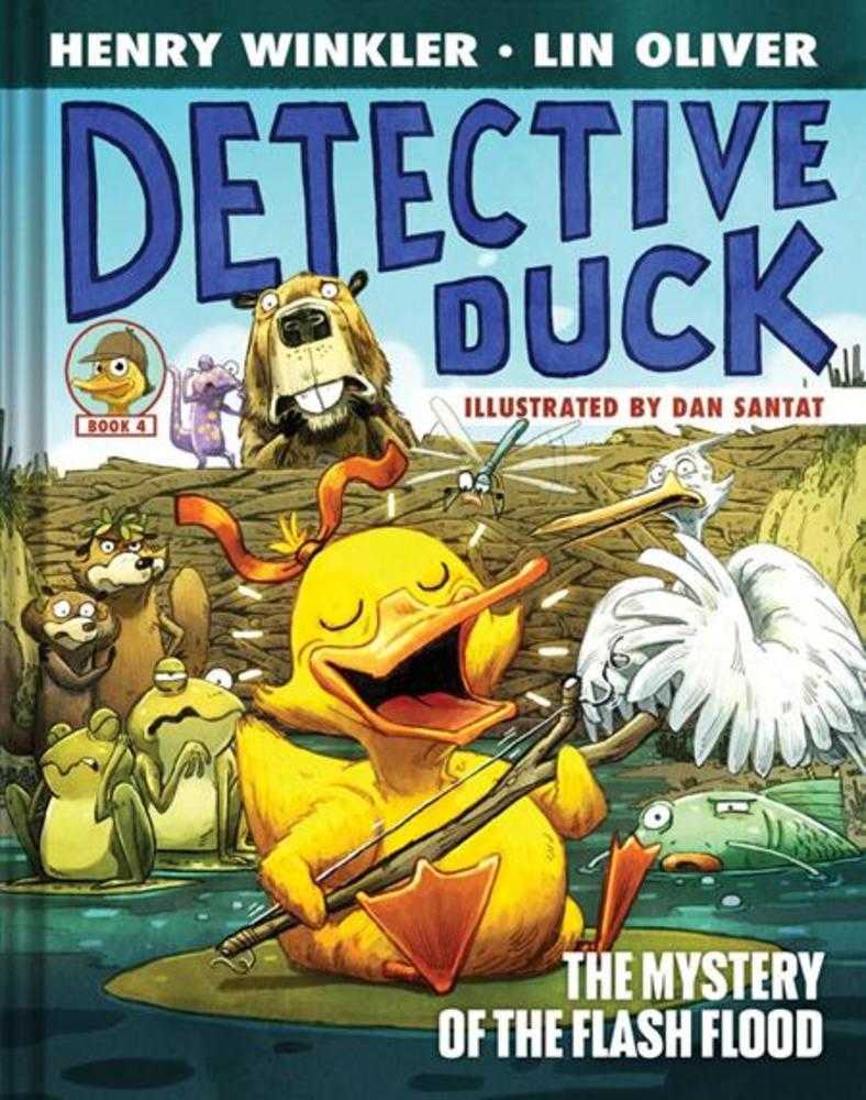 Detective Duck Illustrated Novel Hardcover Volume 04 The Mystery Of The Flash Flood | BD Cosmos