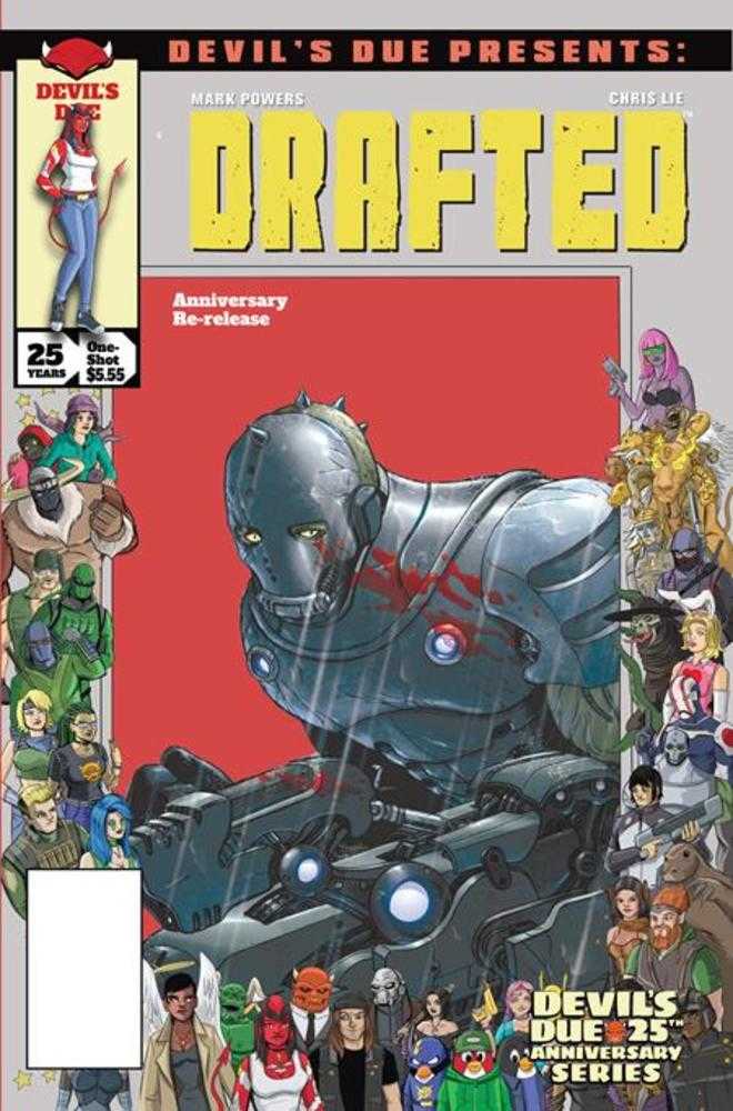 Devils Due Presents Drafted #1 [One Shot] MASSIVE D Lie 25Th Homage 11/18/2026 | BD Cosmos