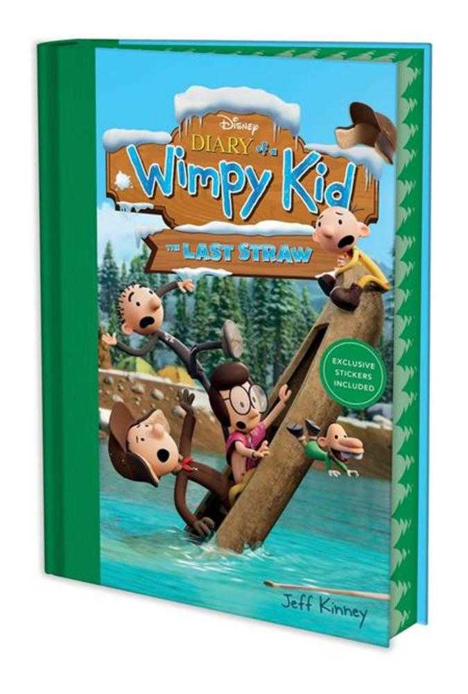 Diary Of A Wimpy Kid Illustrated Novel Hardcover Volume 03 The Last Straw (Special Disney+ Cover Collectors Edition) | BD Cosmos