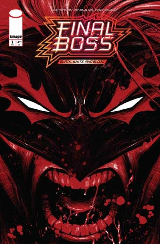 Final Boss #1 B&W&B Reprint Image B Kirkham Snarl 11/25/2026 | BD Cosmos