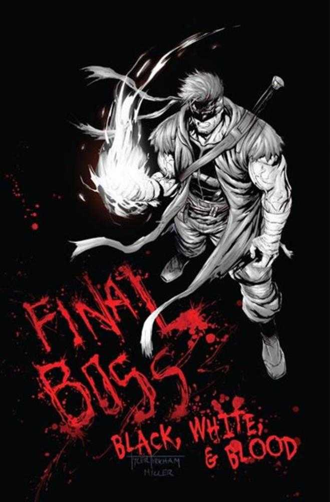 Final Boss #1 B&W&B Reprint Image C Kirkham Graffiti 11/25/2026 | BD Cosmos
