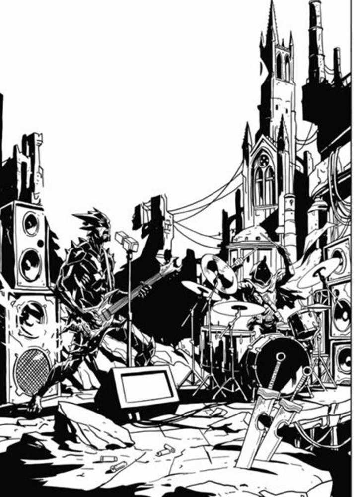 Fireborn #6 Image F Gervasoni Concert B&W 11/25/2026 | BD Cosmos