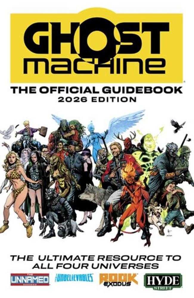 Ghost Machine Guidebook TPB | BD Cosmos