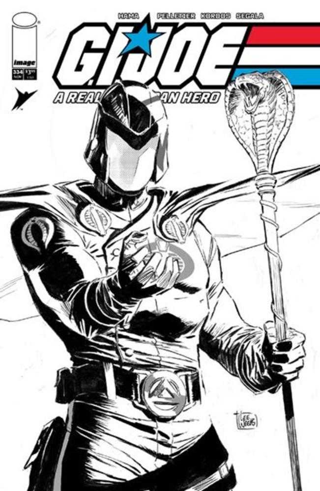 G.I. Joe A Real American Hero #334 Image B Weeks B&W 11/11/2026 | BD Cosmos