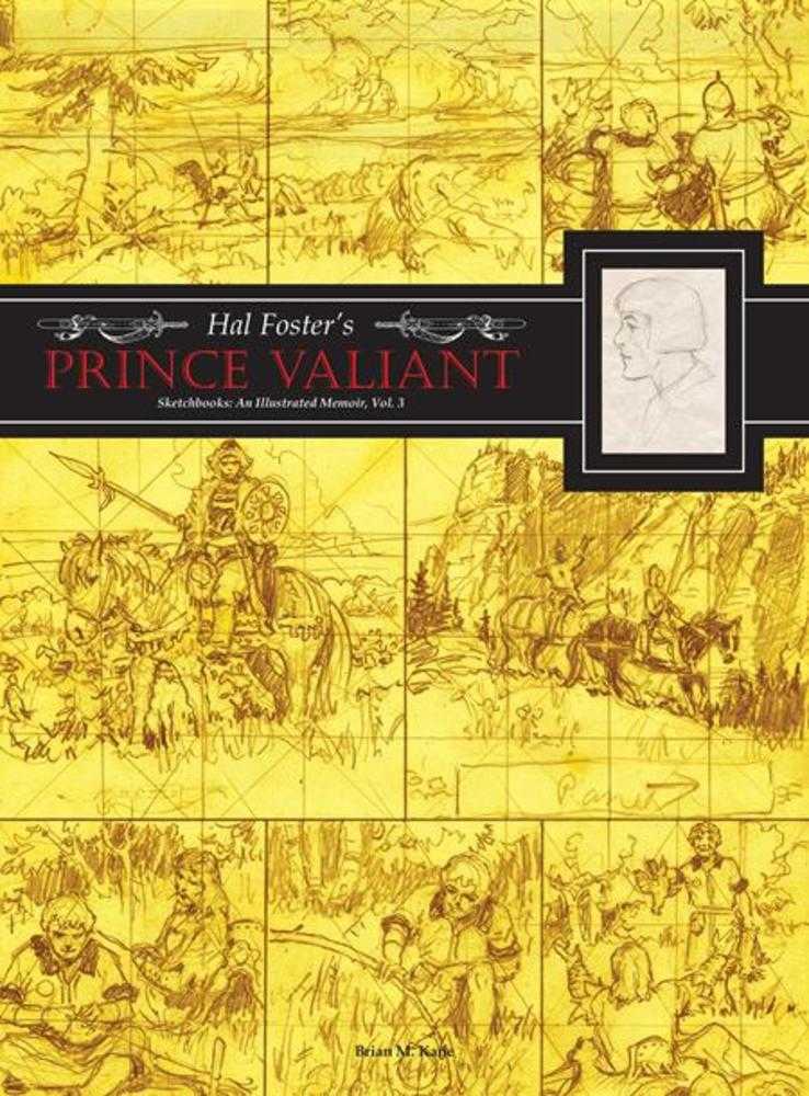 Hal Fosters Prince Valiant Sketchbooks Hardcover Volume 03 An Illustrated Memoir | BD Cosmos
