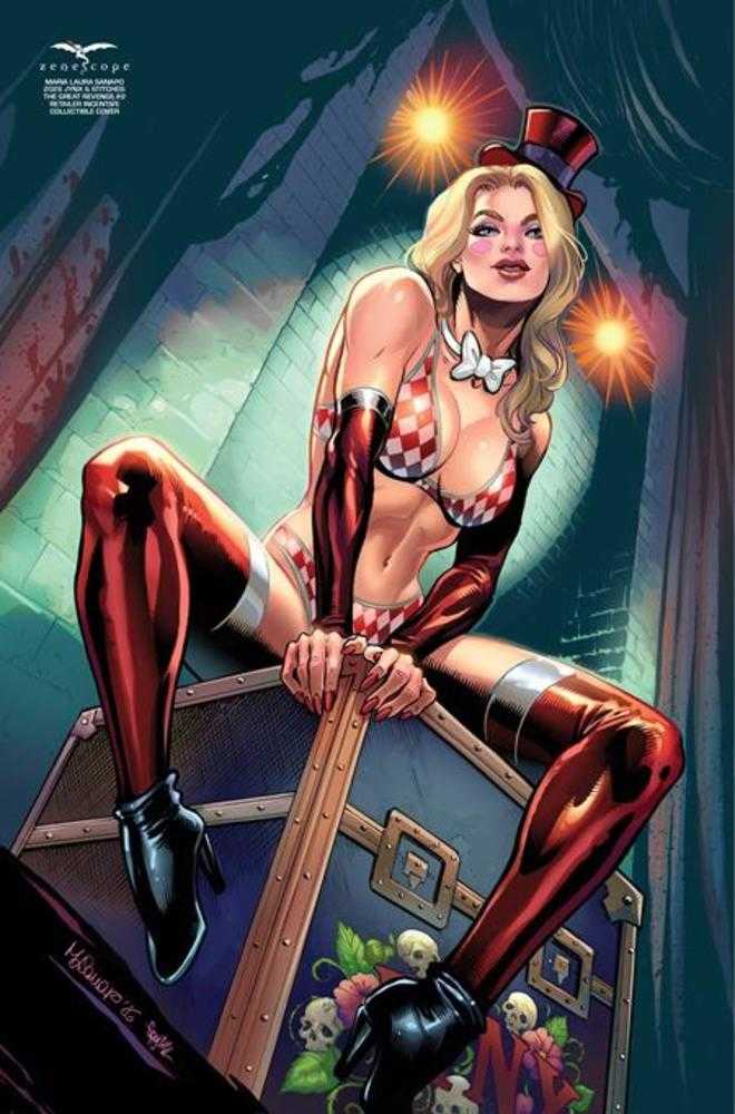 Jynx And Stitches The Great Revenge #2 ZENESCOPE D 1:20 Laura Sanapo 11/11/2026 | BD Cosmos