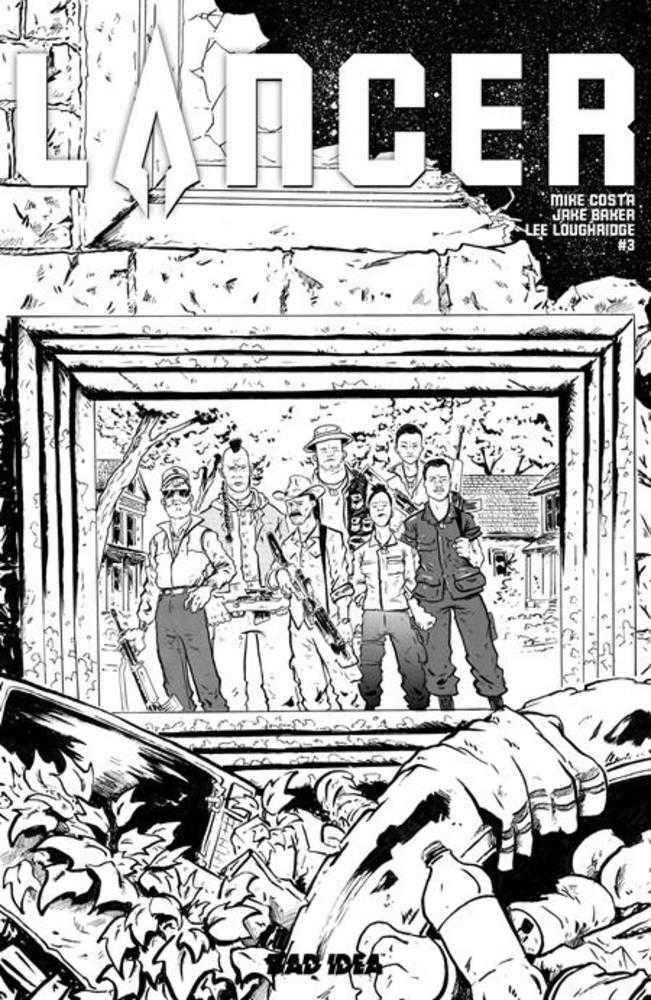 Lancer #3 Of 4 BAD IDEA D 1:20 Baker B&W 11/18/2026 | BD Cosmos
