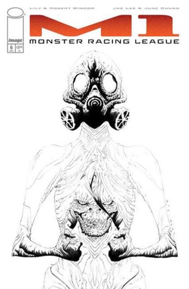 M1 Monster Racing League #6 IMAGE B 1:25 Lee B&W 11/25/2026 | BD Cosmos