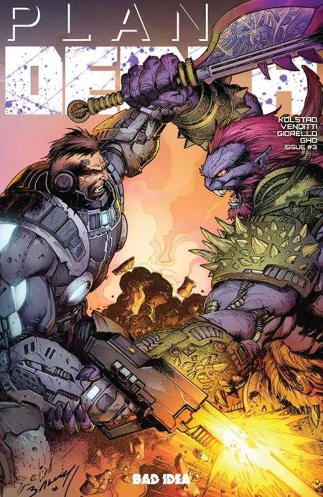 Planet Death #3 Of 4 Bad Idea C Bagley 11/04/2026 | BD Cosmos