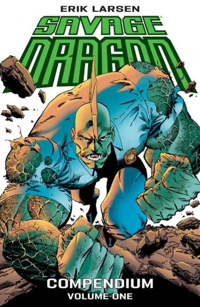 Savage Dragon Compendium TPB Volume 01 Direct Market Exclusive Erik Larsen Cover | BD Cosmos