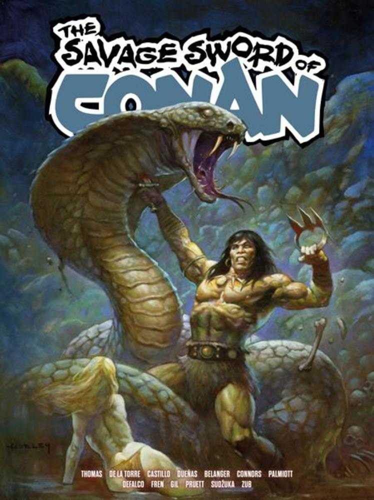Savage Sword Of Conan TPB Volume 05 Direct Market Edition Alex Horley Cover | BD Cosmos