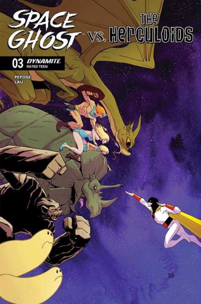 Space Ghost vs The Herculoids #3 Dynamite B Moss 11/18/2026 | BD Cosmos