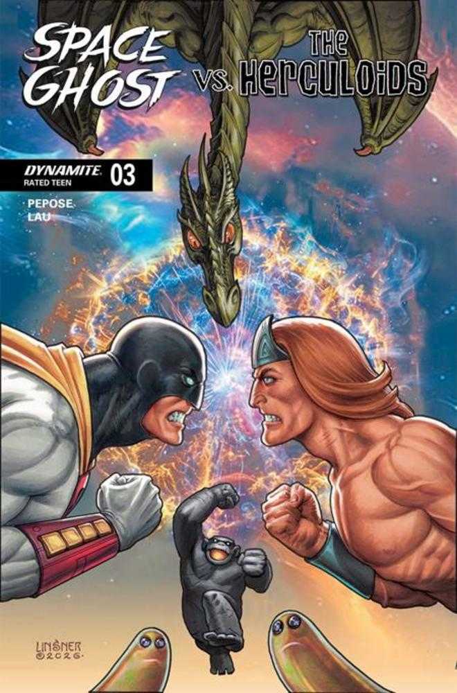 Space Ghost vs The Herculoids #3 Dynamite C Linsner 11/18/2026 | BD Cosmos