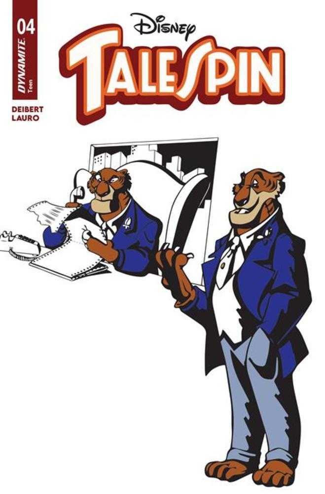 Talespin #4 Dynamite D Character Design Art 11/11/2026 | BD Cosmos