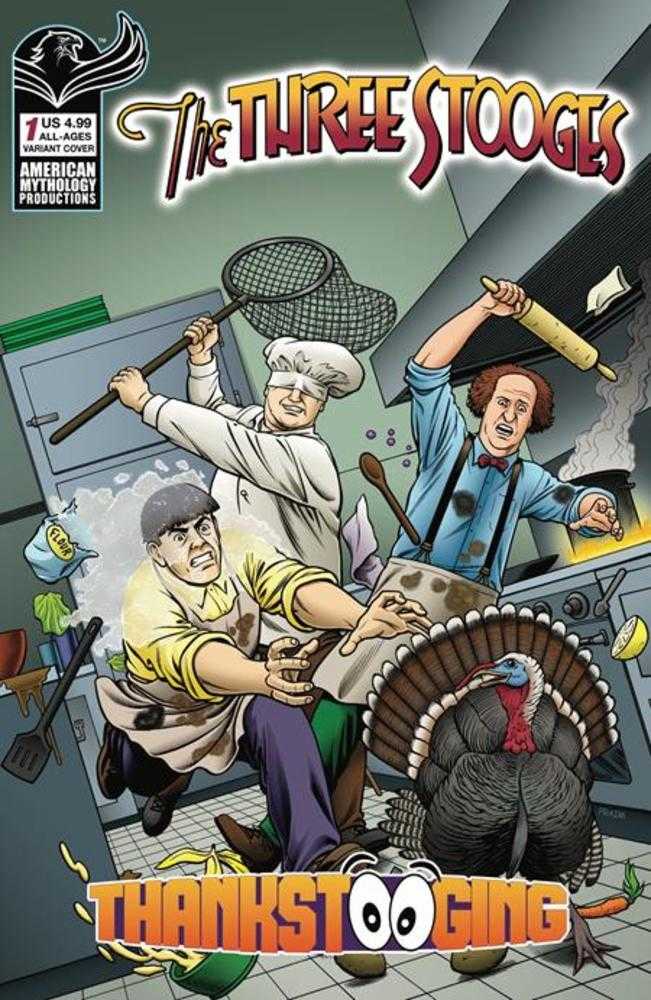 Three Stooges Thankstooging #1 Prana B Brothers 11/25/2026 | BD Cosmos
