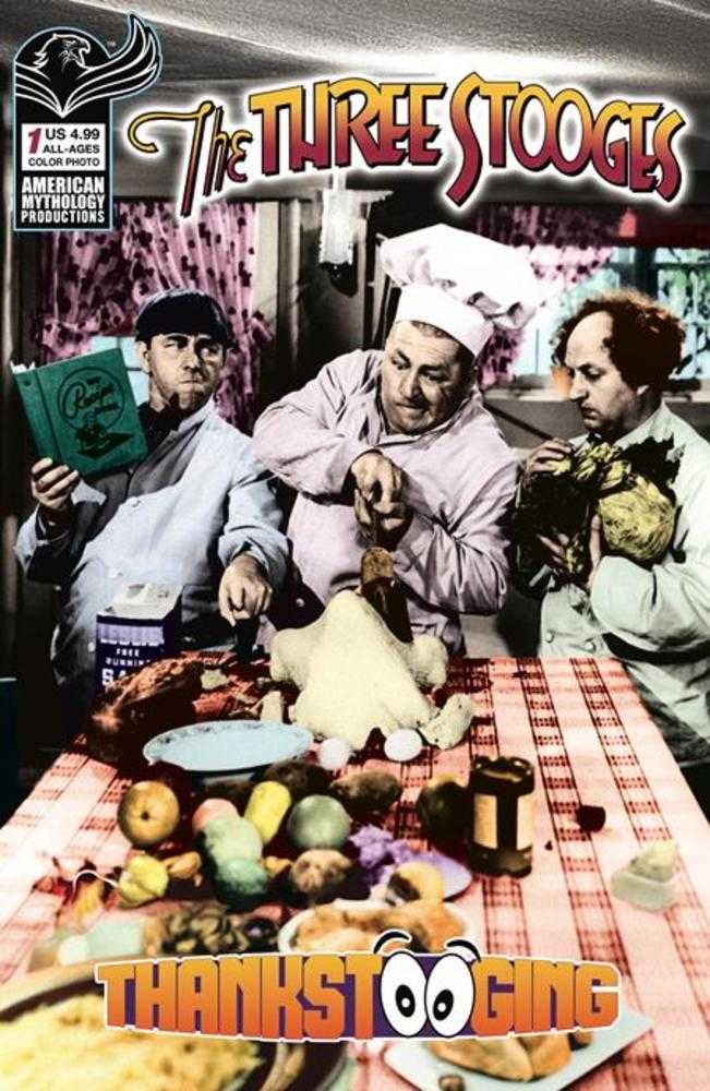 Three Stooges Thankstooging #1 Prana C Photo 11/25/2026 | BD Cosmos