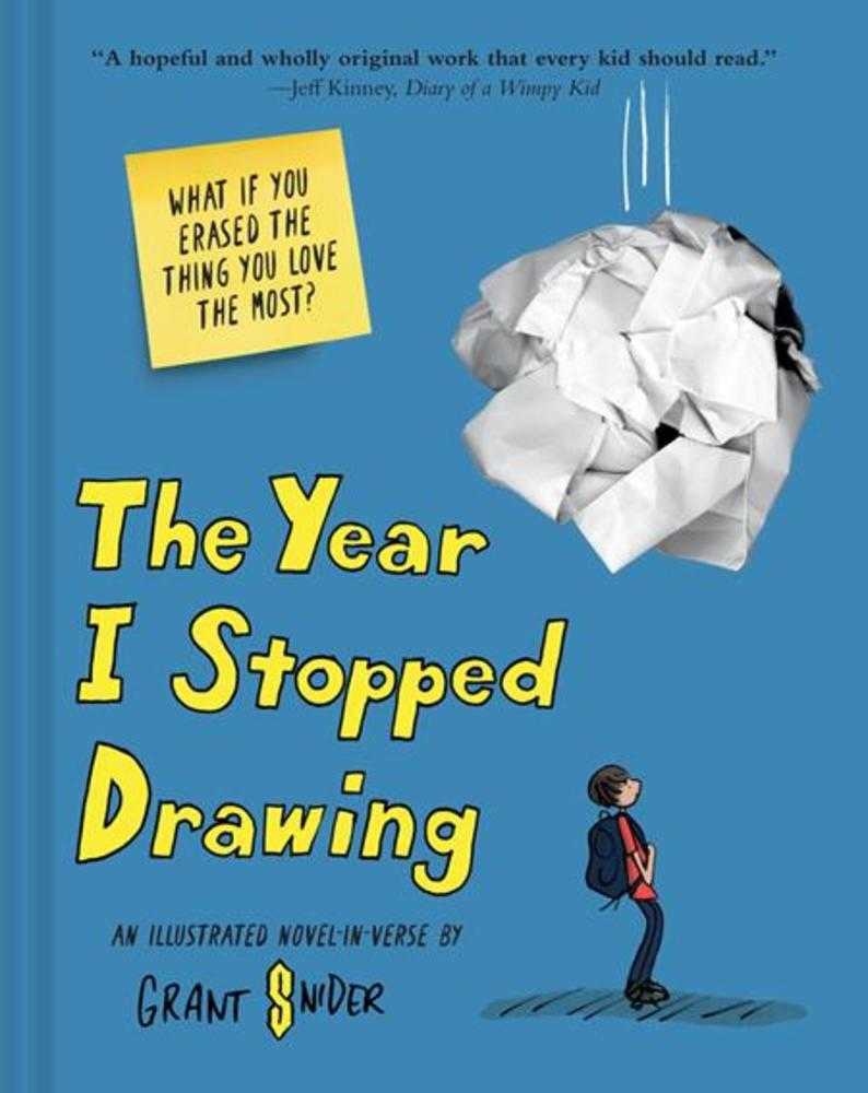 Year I Stopped Drawing Hardcover An Illustrated Novel In Verse | BD Cosmos