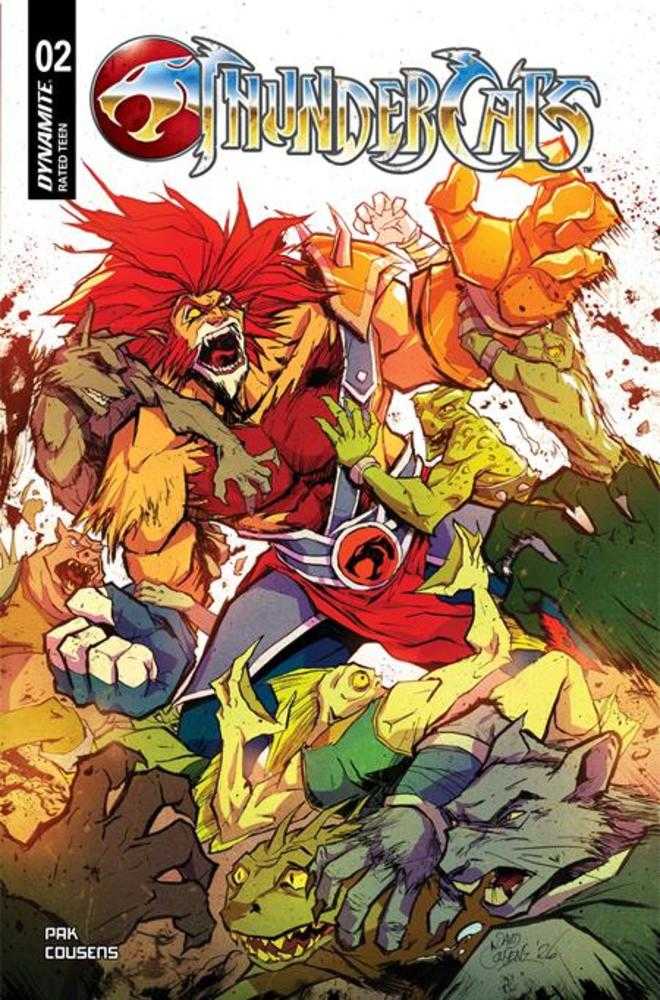 Thundercats 2026 #2 Dynamite B Cousens 11/04/2026 | BD Cosmos