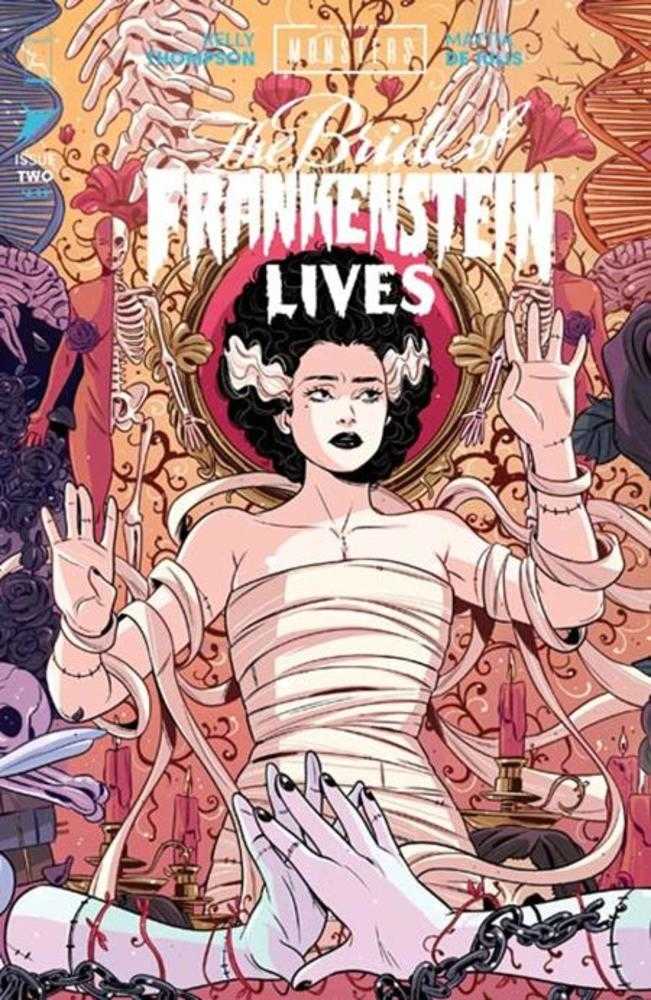 Universal Monsters The Bride Of Frankenstein Lives #2 Of 4 Image C Vecchio Connecting 11/25/2026 | BD Cosmos