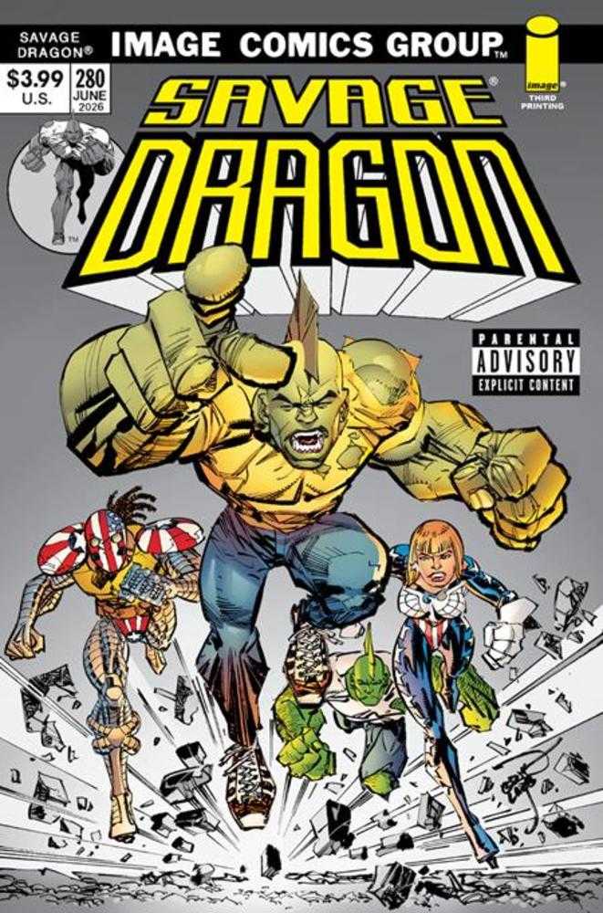 Savage Dragon #280 3rd Print IMAGE 09/23/2026 | BD Cosmos