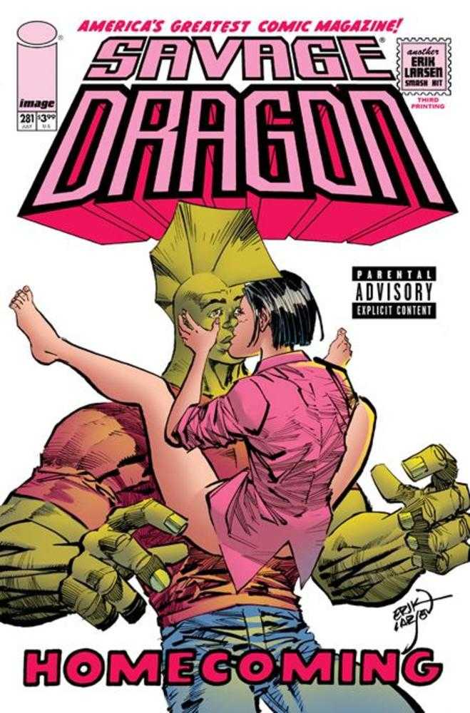 Savage Dragon #281 3rd Print IMAGE 09/23/2026 | BD Cosmos
