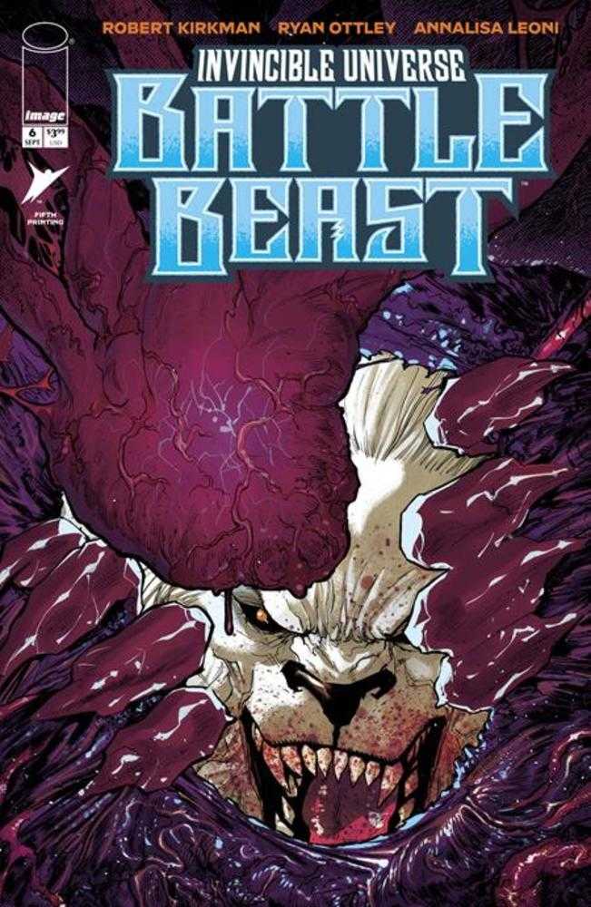 Invincible Universe Battle Beast #6 5th Print Image 10/07/2026 | BD Cosmos