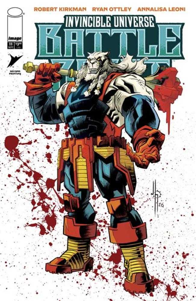 Invincible Universe Battle Beast #11 2nd Print Image 10/07/2026 | BD Cosmos