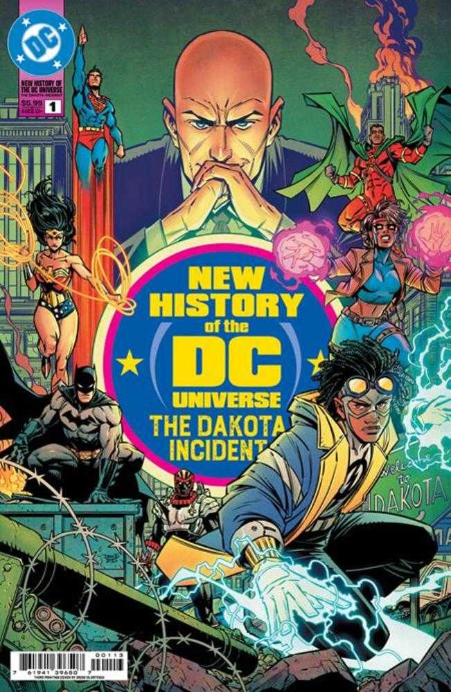 New History Of The DC Universe The Dakota Incident #1 3rd Print DC A Diego Olortegui 10/14/2026 | BD Cosmos