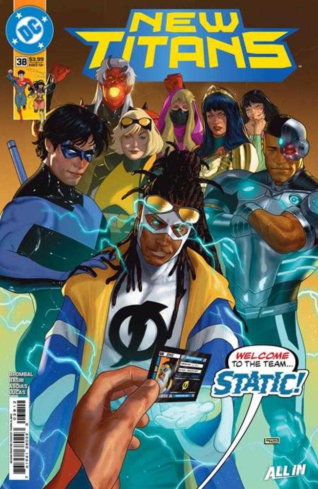 New Titans #38 2nd Print DC A Taurin Clarke 10/14/2026 | BD Cosmos