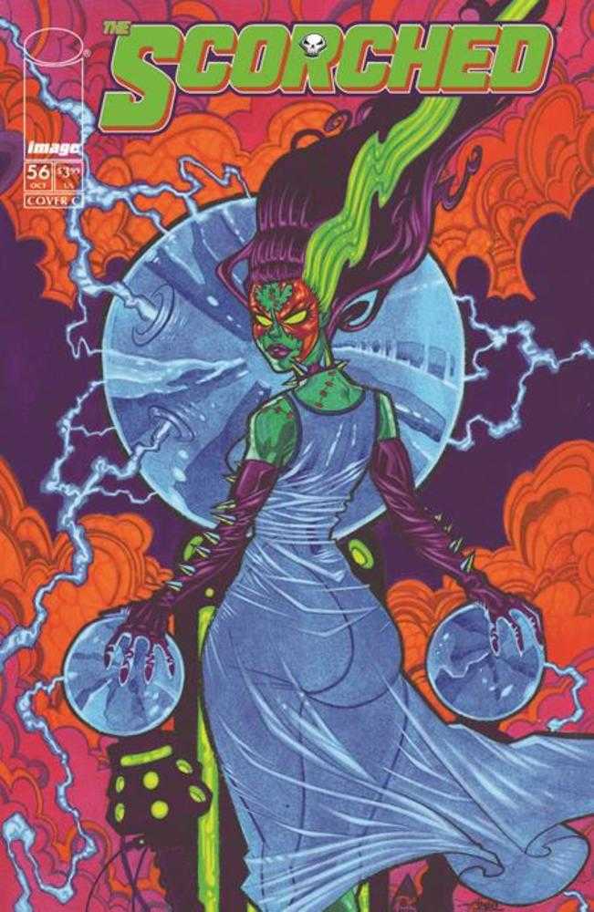 Spawn Scorched #56 IMAGE C Shawn Crystal Halloween Monster Variant | BD Cosmos