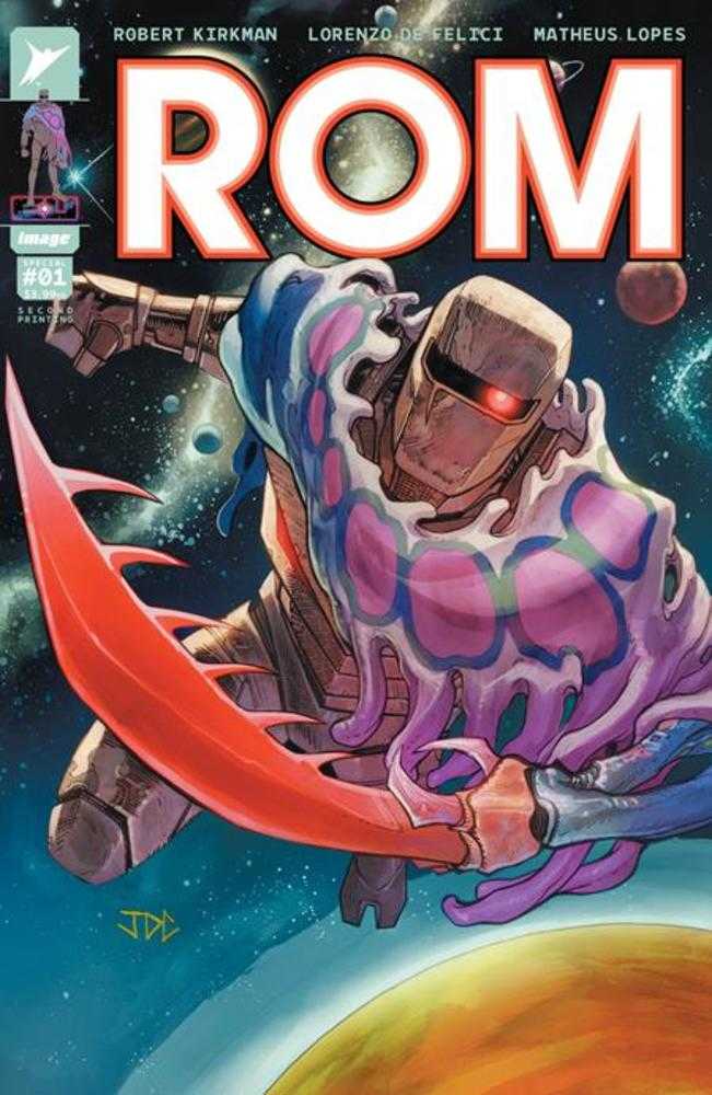 Rom Special #1 2nd Print Image B Cassara & Fajardo Jr 10/14/2026 | BD Cosmos
