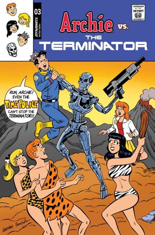 Archie vs The Terminator #3 DYNAMITE D Galvan 12/02/2026 | BD Cosmos