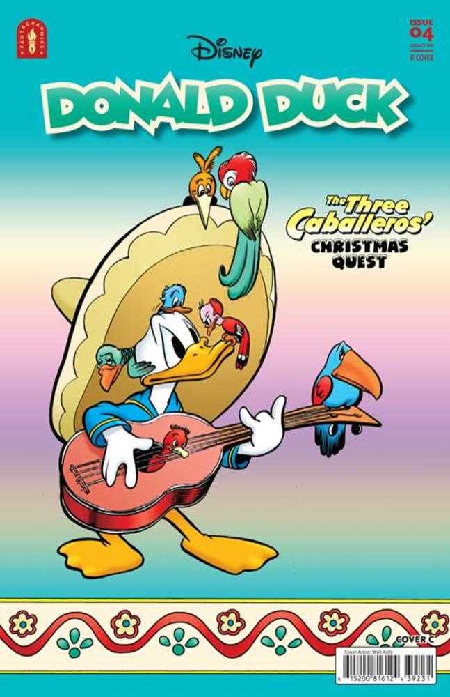 Donald Duck Legacy #392 The Three Caballeros Christmas Quest Fantagraphics C 1:10 Kelly 12/02/2026 | BD Cosmos