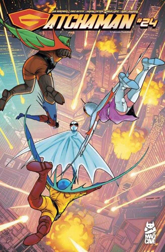 Gatchaman #24 Mad Cave B Sanchez 12/23/2026 | BD Cosmos