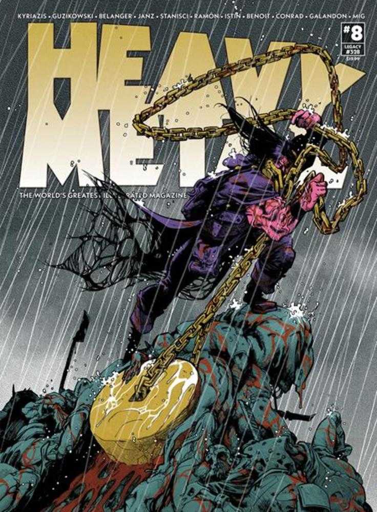 Heavy Metal Magazine #8 Massive B Kyriazis 12/16/2026 | BD Cosmos
